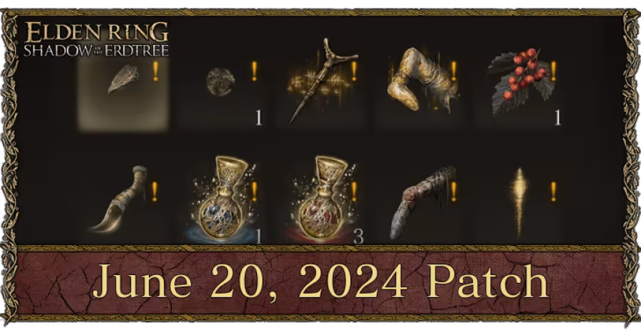 Elden Ring - June 20, 2024 Patch