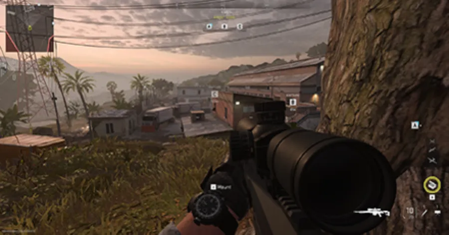 Modern Warfare 2 - El Asilo Sniper Position