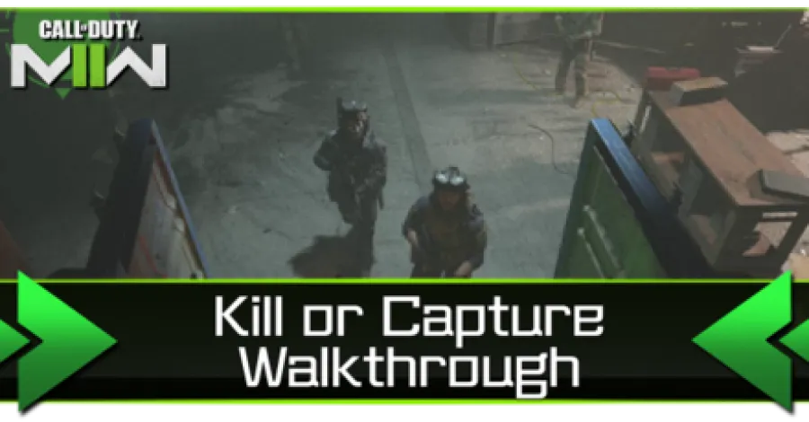 Modern Warfare 2 - Kill or Capture Walkthrough