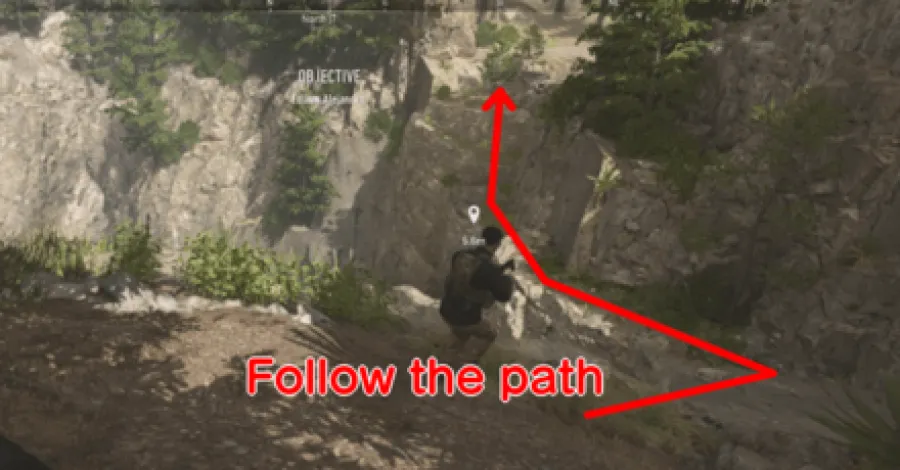 Modern Warfare 2 - Follow Alejandro on the Edge of the Cliff