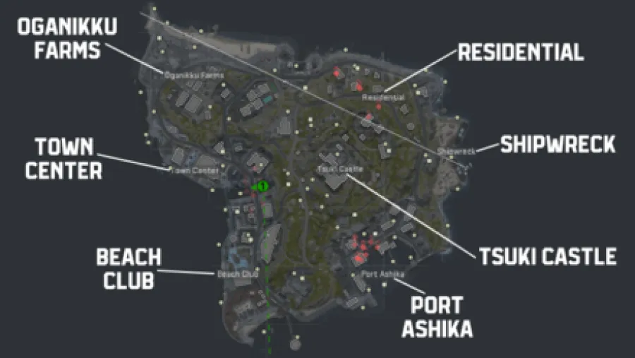 MW2 and Warzone 2 - Ashika Island Map