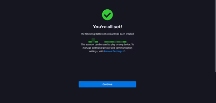 Battle.Net Account Success - Diablo 4