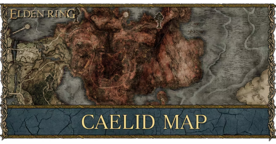 Elden Ring Caelid Map