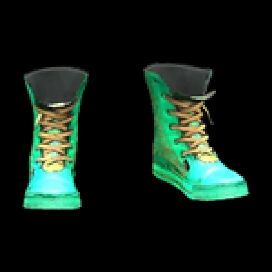 Turquoisewall Composite Punk High-Tops
