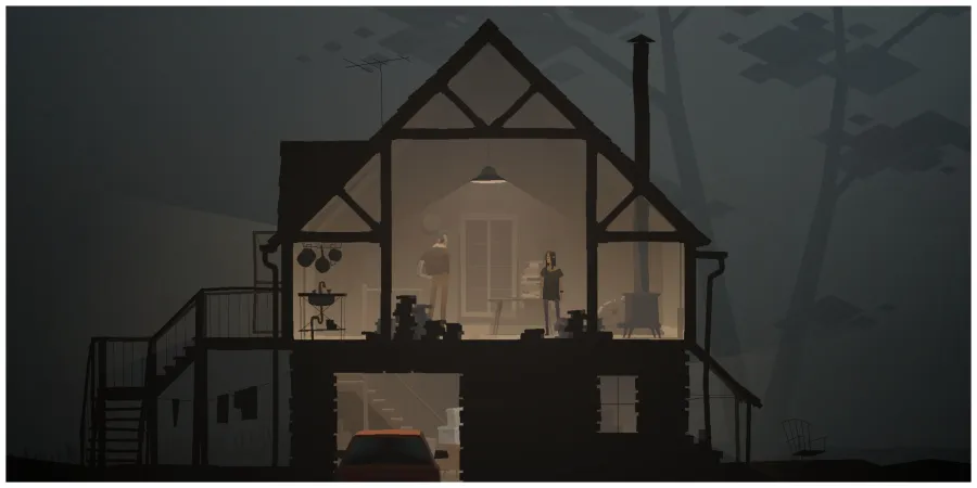 Kentucky Route Zero - Conway Talking In A House