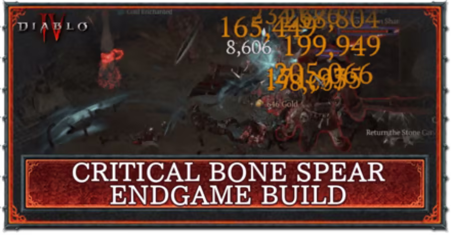 Diablo 4 Endgame Bone Spear Build