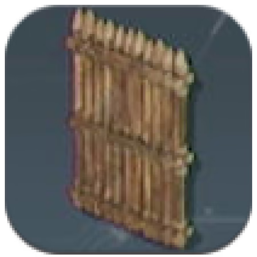 Palworld - Wooden Defensive Wall Technology