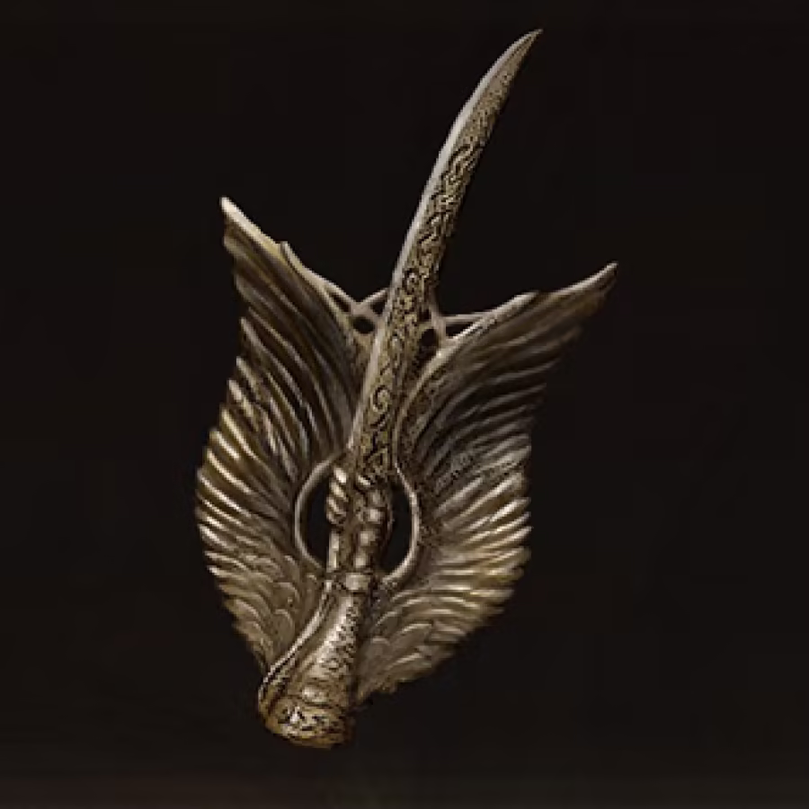 Winged Sword Insignia Image