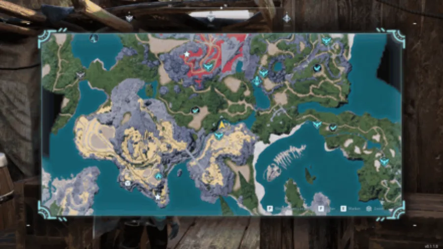 Small Settlement Wandering Merchant Map Location