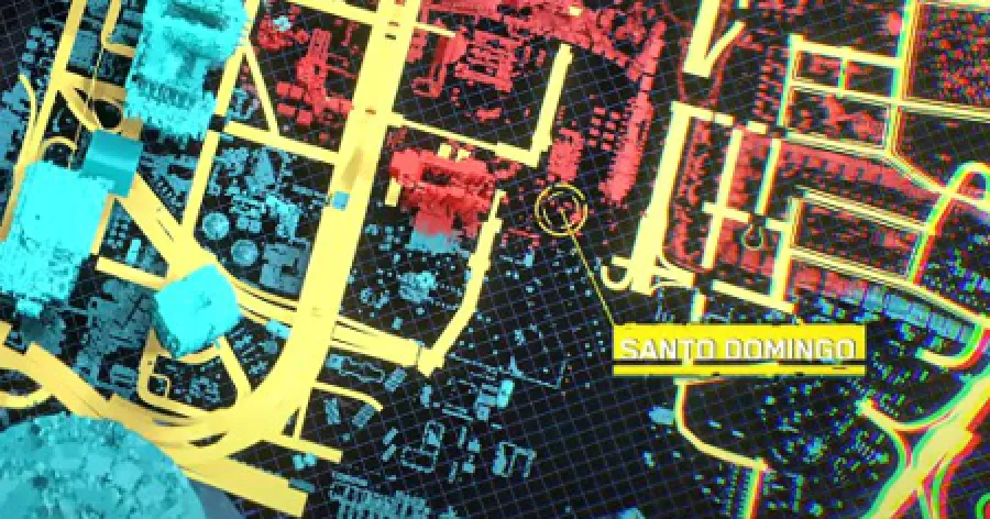 Cyberpunk 2077 Santo Domingo Map