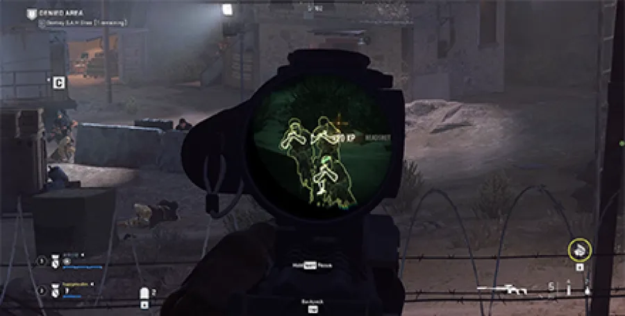 Modern Warfare 2 - Guard Post Sniping Position