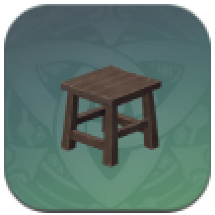 Genshin Impact - Otogi “Rakushi” Square Stool Image