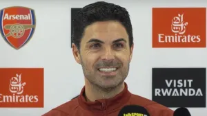 Mikel Arteta makes bizarre ‘sharing wives’ gag about two of his Arsenal players