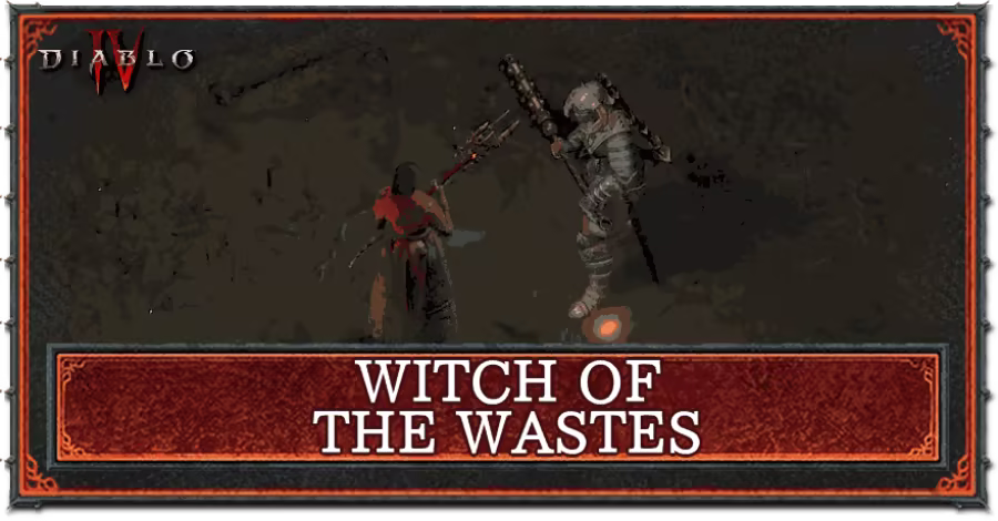 Diablo 4 - Witch of the Wastes Top Banner
