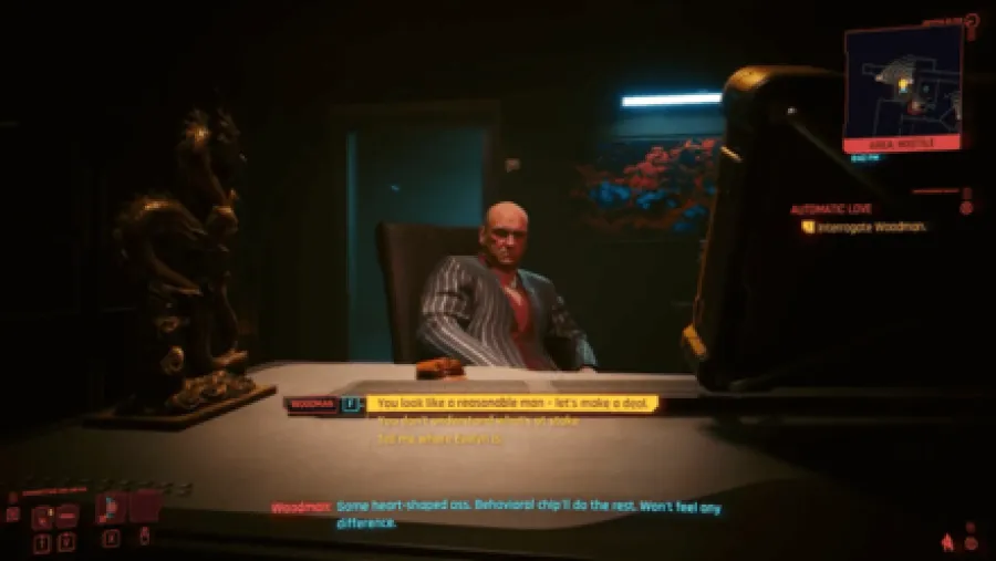 Cyberpunk 2077 - Interrogate Woodman
