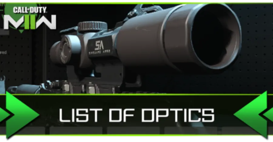 Modern Warfare 2 - List of Optics