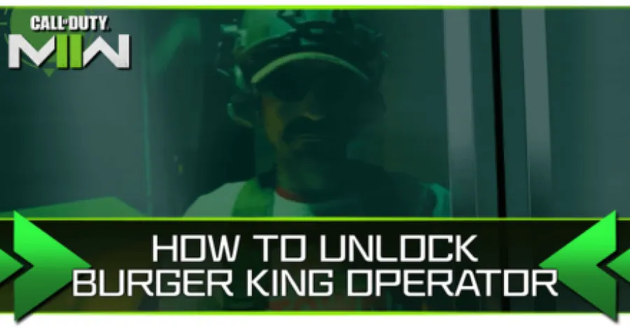 Modern Warfare 2 - Burger King Operator