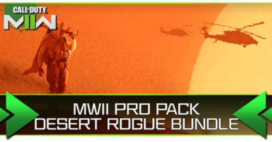 MW2 and Warzone 2.0 - MWII Pro Pack Desert Rogue Shop Bundle