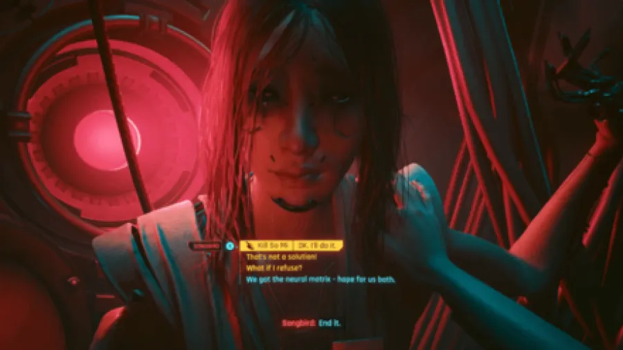 Cyberpunk 2077 - Should You Kill or Spare Songbird