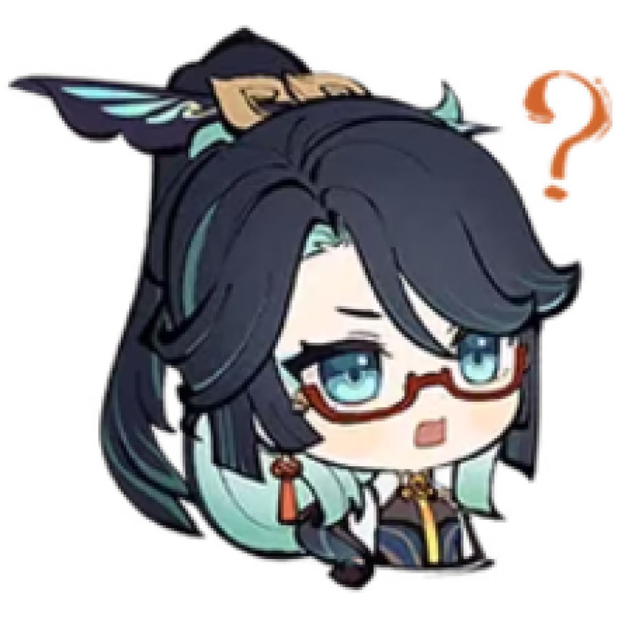 Genshin - Xianyun Thinking Emoji