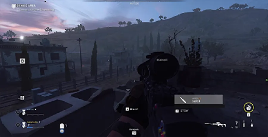 Modern Warfare 2 - Target D Rooftop Positions