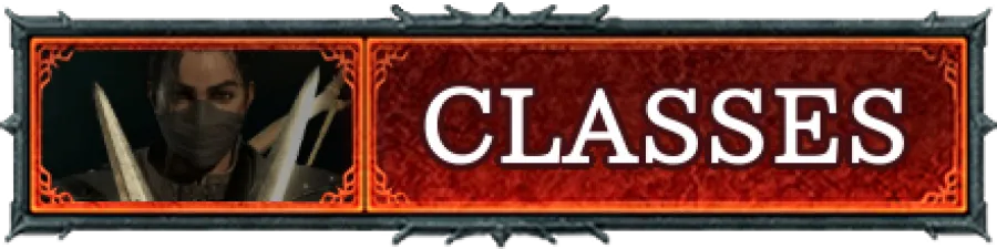 Diablo 4 - Classes Partial Banner