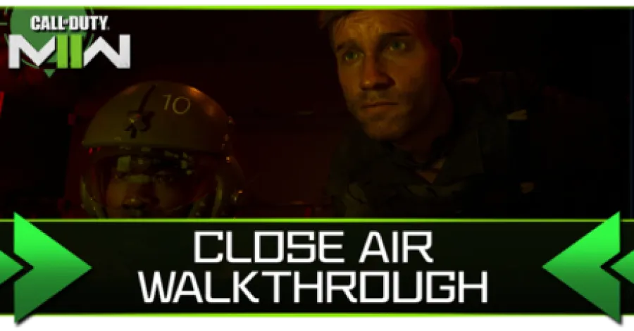 Modern Warfare 2 - Close Air Walkthrough Banner