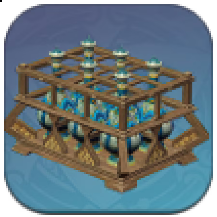 Genshin Impact - Karmaphala Wood Liquid Cargo Rack Image