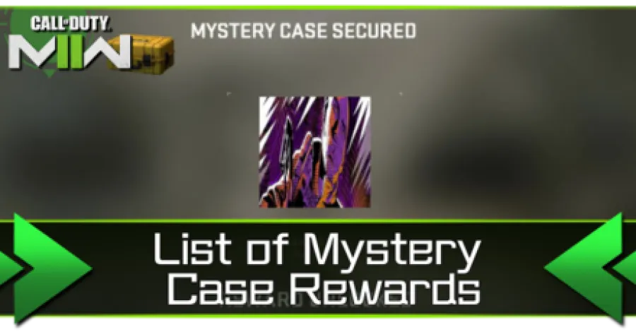 Modern Warfare 2 - List of Mystery Case Rewards