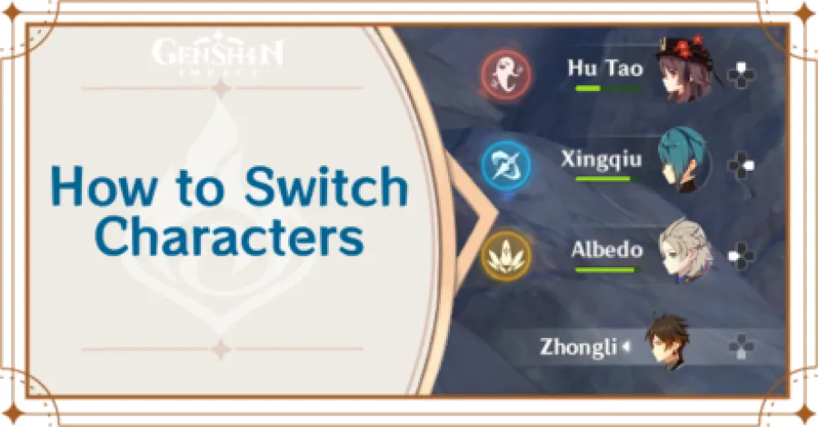 Genshin Impact - How to Switch Characters