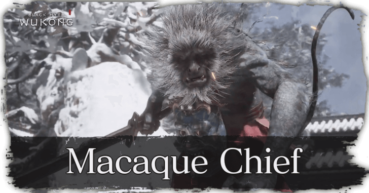 Black Myth Wukong - Macaque Chief