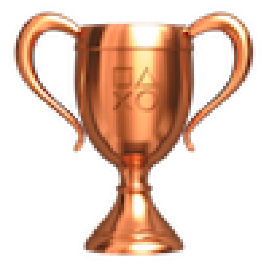 bronze trophy