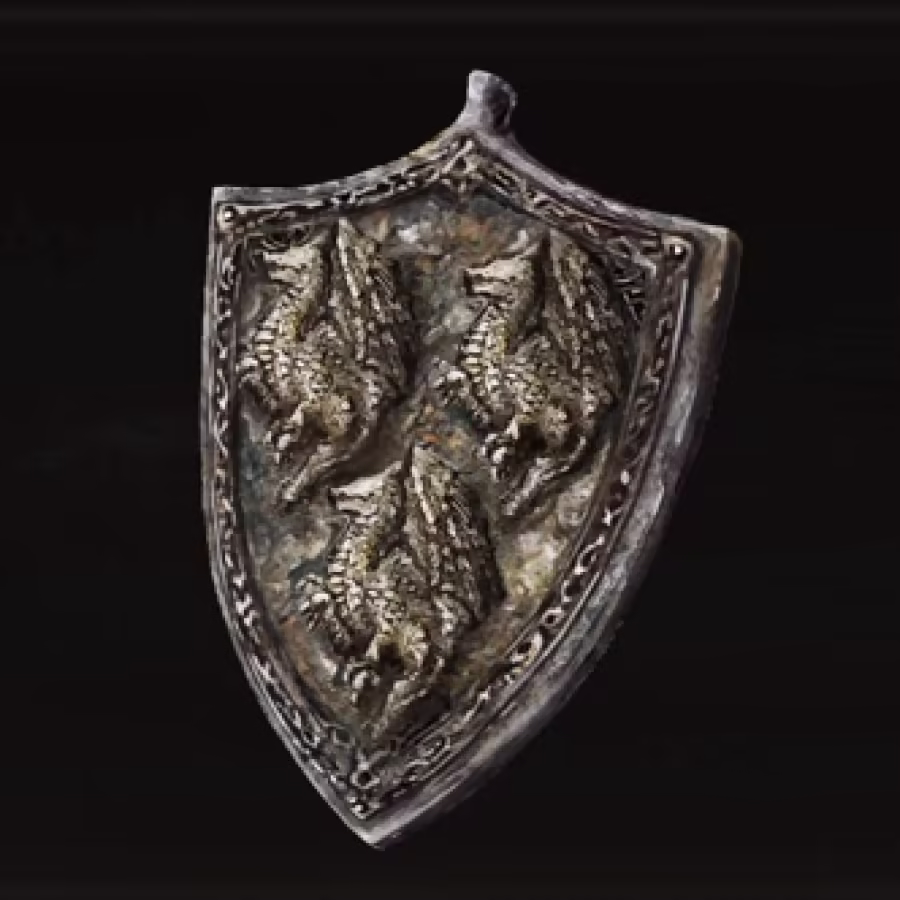 Dragoncrest Shield Talisman +2 Image
