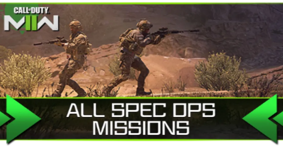 Modern Warfare 2 - Spec Ops Missions Banner