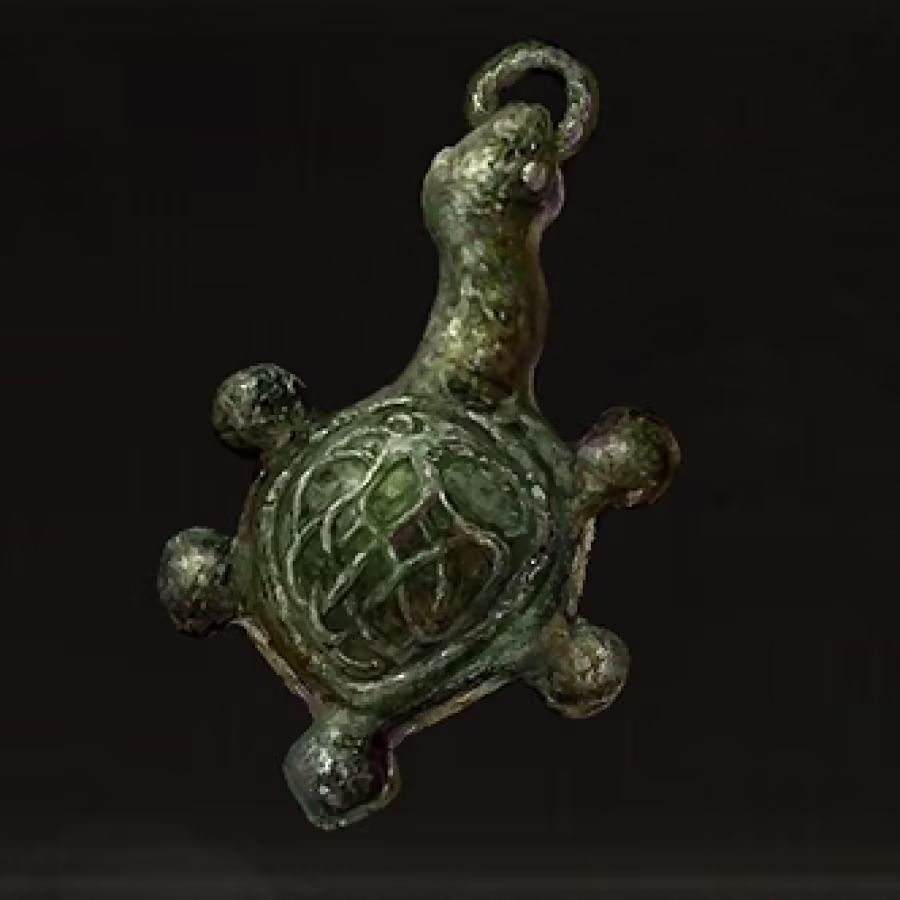 Green Turtle Talisman Image
