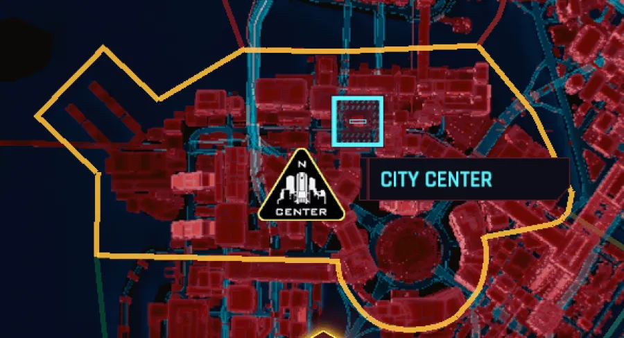 City Center Map