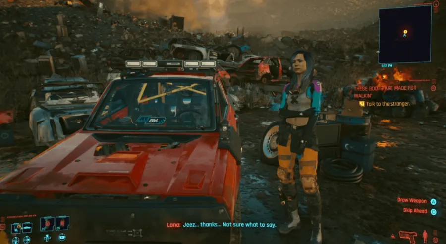 Cyberpunk 2077 These Boots Are Made For Walkin