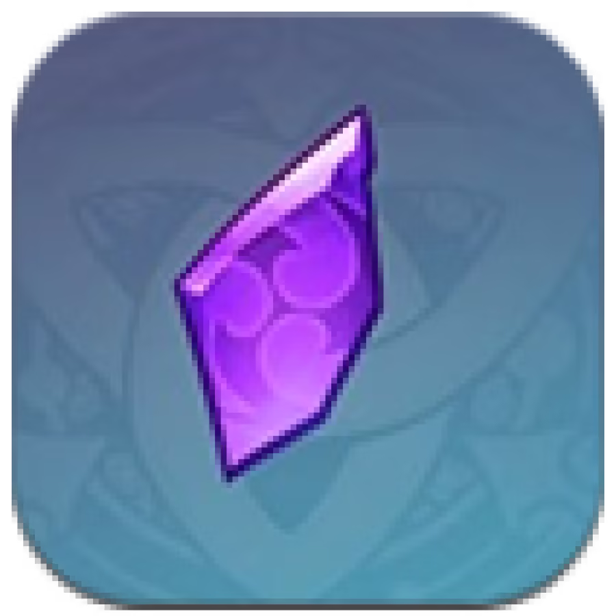 Genshin - Vajrada Amethyst Fragment Image