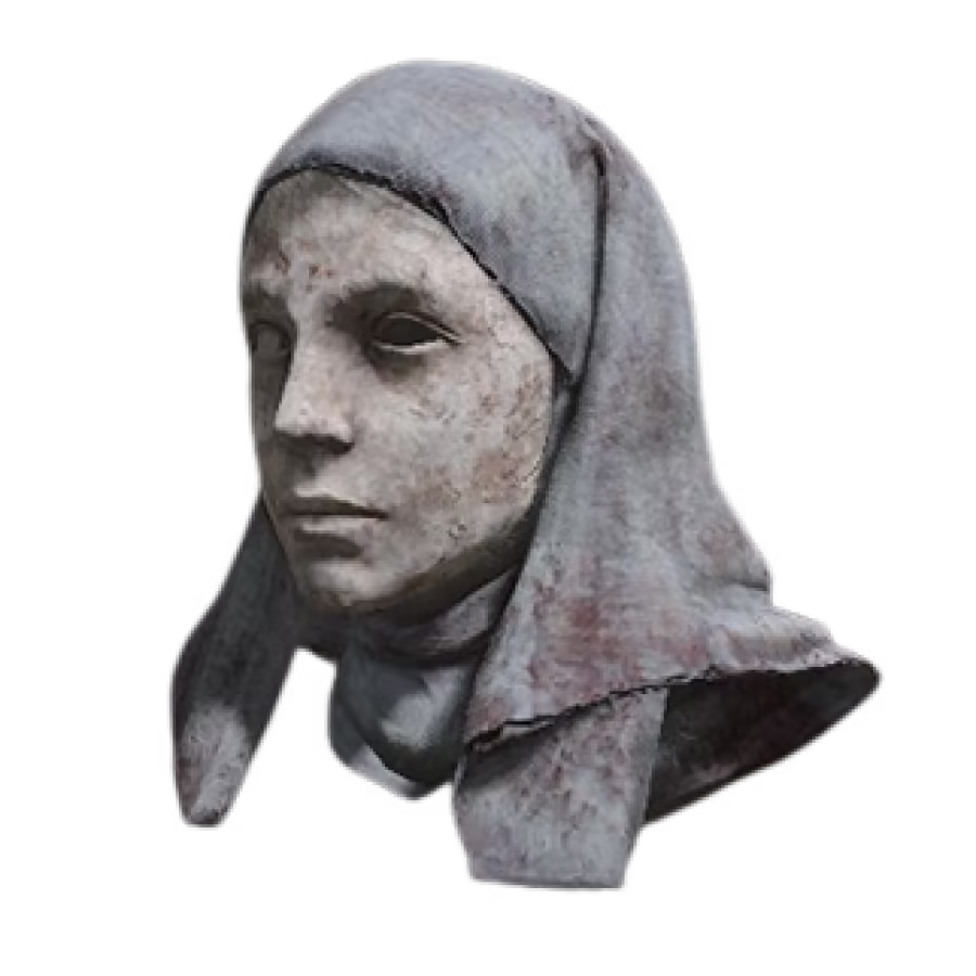 White Mask Icon
