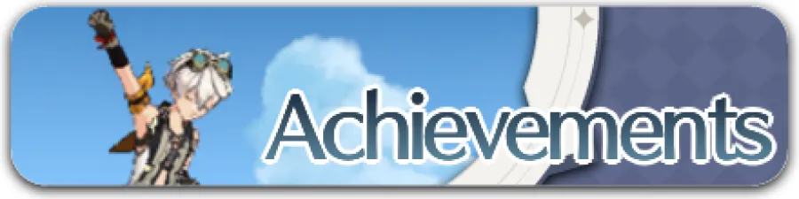 Genshin - List of Achievements