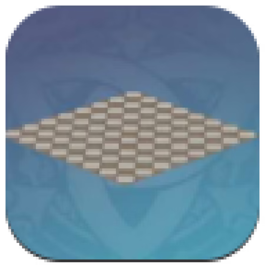 Genshin Impact - Colorful Checkered Tile Image