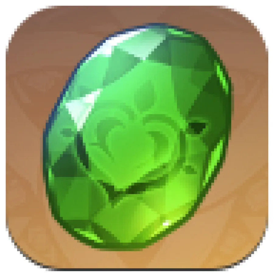 Genshin - Nagadus Emerald Gemstone Image