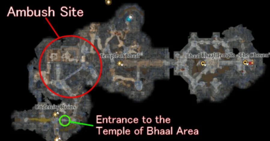 Baldurs Gate 3 - Temple of Bhaal Location