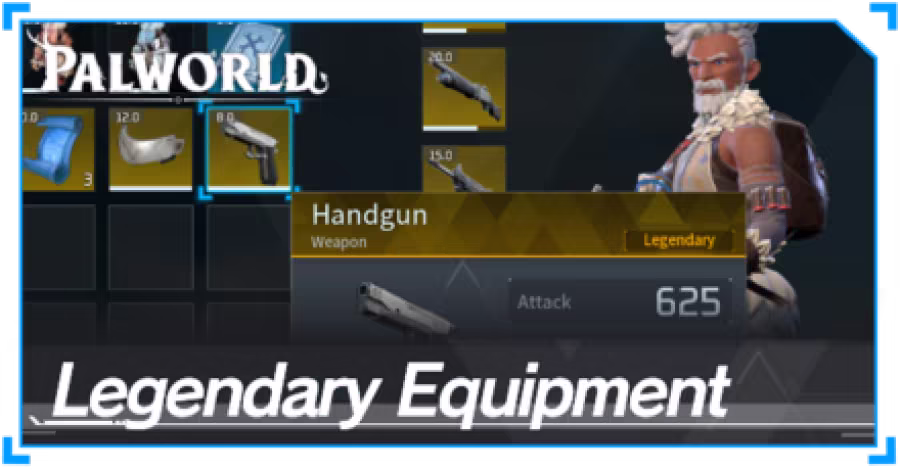 Palworld - Legendary Weapons and Armor