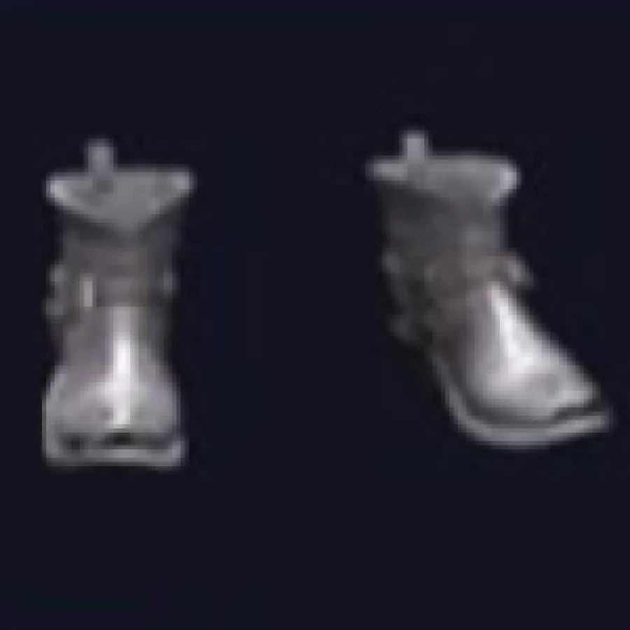 Gold-Tipped Manganese Steel Solo Boots