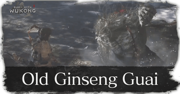 Black Myth Wukong - Old Ginseng Guai Banner