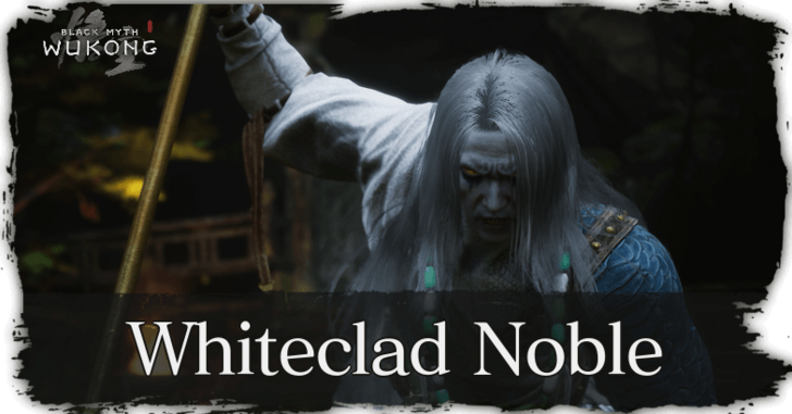 Black Myth Wukong - Whiteclad Noble Banner