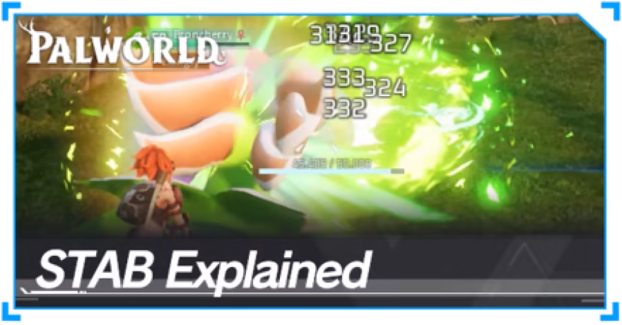Palworld - STAB Explained
