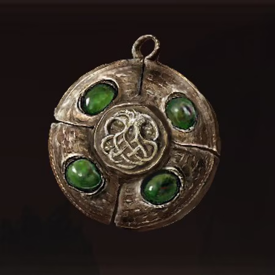 Viridian Amber Medallion Image