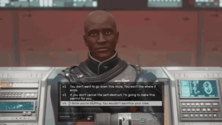 Starfield - Confront Commander Ikande